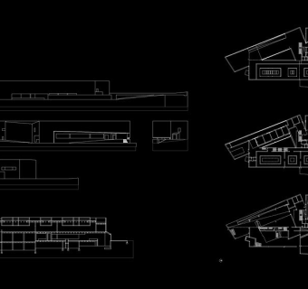 加里西安当代艺术中心cad图纸