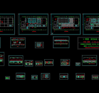 某酒店装修cad图纸