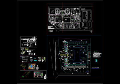 园林给排水系统CAD合集图纸