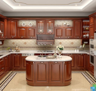 博洛尼整套橱柜CAD设计图纸免费下载