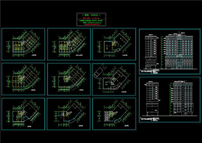 城市酒店设计CAD图纸CAD图纸
