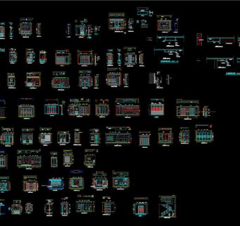 立面图建筑CAD图纸