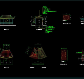 扇亭CAD建筑图纸