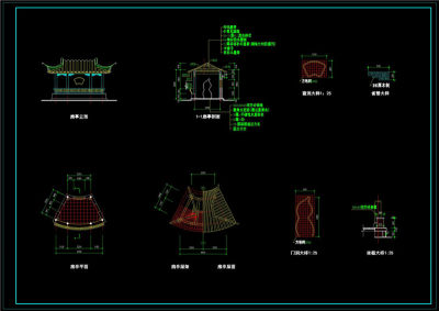 扇亭CAD建筑图纸