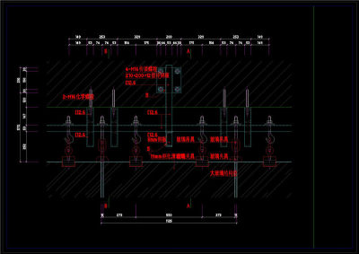 详细的吊挂CAD节点图