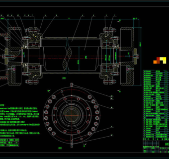 振动器全套图CAD机械图纸