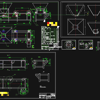 磁选机图纸CAD机械图纸