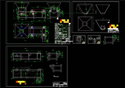 磁选机图纸CAD机械图纸