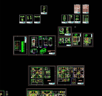 手机模CAD机械图纸