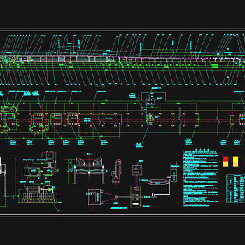 带式输送机CAD机械图纸