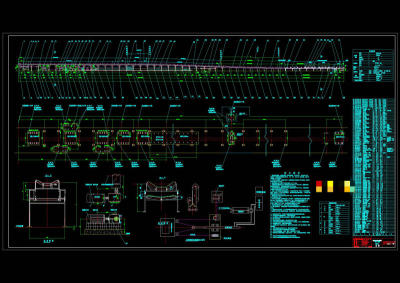 带式输送机CAD机械图纸