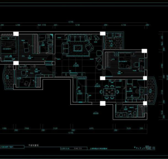 cad某家装设计图纸