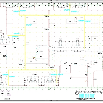 地下车库弱电CAD图纸