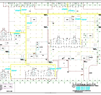地下车库弱电CAD图纸
