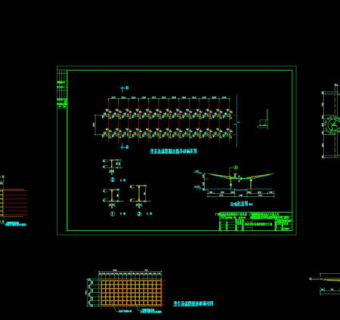 停车场顶棚CAD图纸