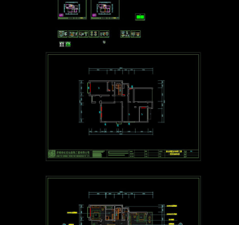 一套欧式别墅CAD施工图