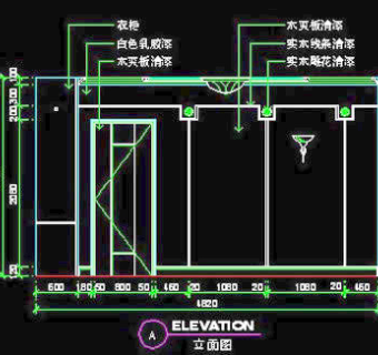 餐厅包间详图-CAD餐饮空间图纸素材3