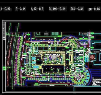 学校CAD平面图纸