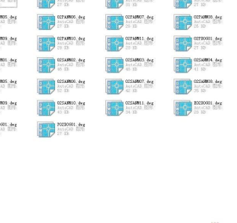 建筑CAD常用千种图块之动物