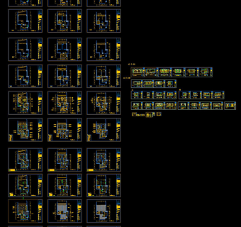 简欧家装全套CAD图纸