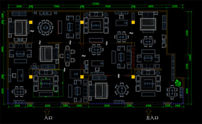 红木家具cad施工图3D模型