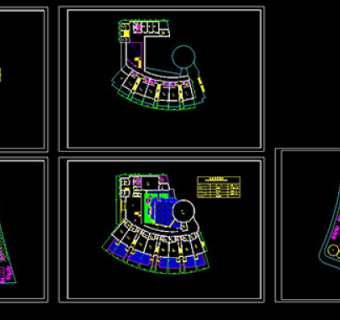 8班幼儿园cad施工图