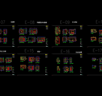 私宅cad室内设计图