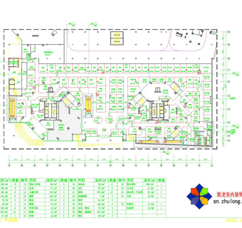 百货龙珠店装饰cad图纸