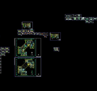 公司办公设计cad图纸