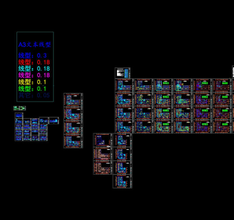 湛江足浴cad施工图