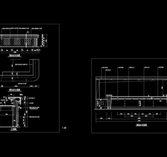 服务吧台cad素材