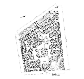 别墅区cad施工图