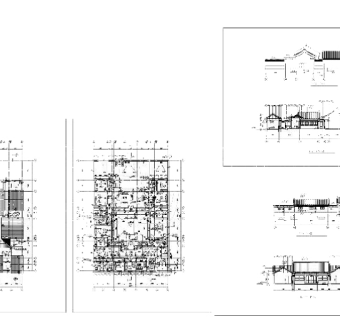 四合院cad图纸