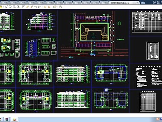 某旅馆大楼CAD设计方案建筑图