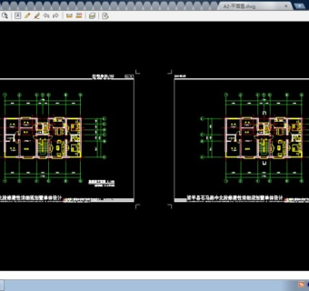 建库网整理大量住宅户型CAD图纸打包