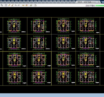 某带电梯小高层CAD户型图大集合