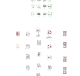 CAD柜子立面图大全图片