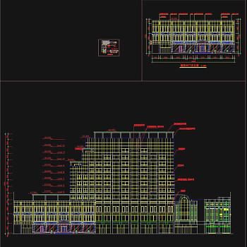 外立面CAD图纸