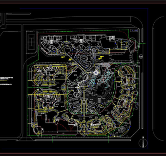 深圳中海CAD景观图纸
