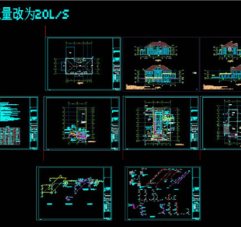 园林CAD景观图纸