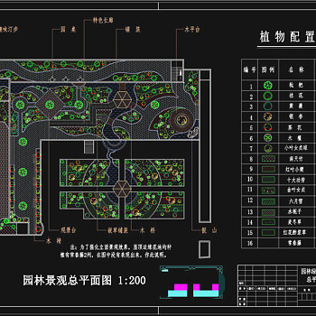 九洞桥酒厂CAD景观图纸