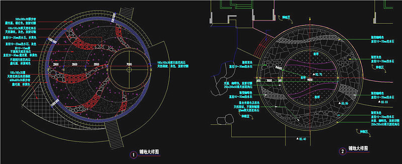 铺地CAD景观图纸