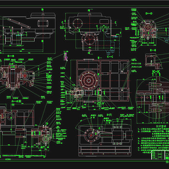 机装配图CAD机械图纸