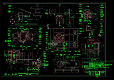机装配图CAD机械图纸