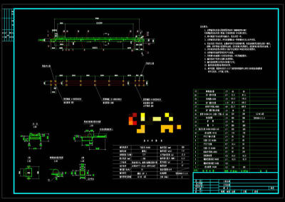 系列皮带运输机CAD机械图纸