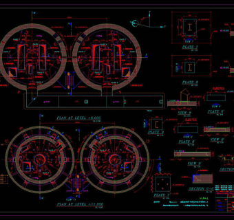 机械展示图CAD机械图纸