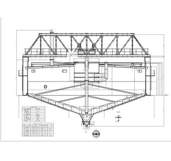 大型洗涤沉降槽CAD总图