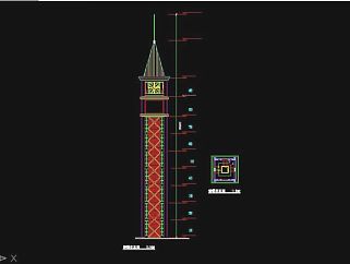铁塔施工图CAD图