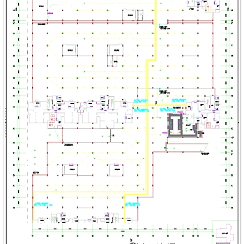 地下车库一弱电CAD图纸