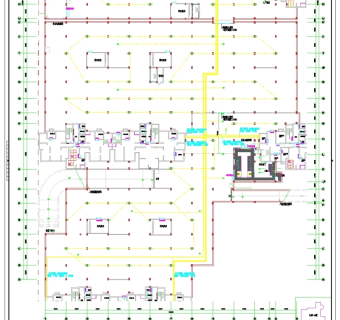 地下车库一弱电CAD图纸
